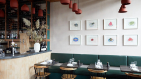 Restaurant Sune, a restaurant in London, UK.