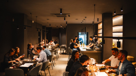Serralunga Wine Bar, a restaurant and wine bar in Valencia, Spain.