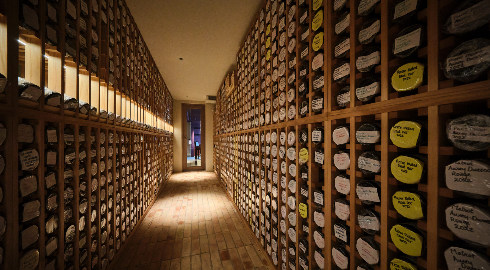 Interior of restaurant Azurite, Delft, the Netherlands