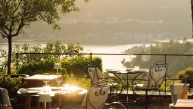 La Darbia, a restaurant in Orta San Giulio, Italy.