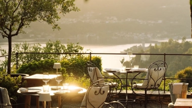 La Darbia, a restaurant in Orta San Giulio, Italy.
