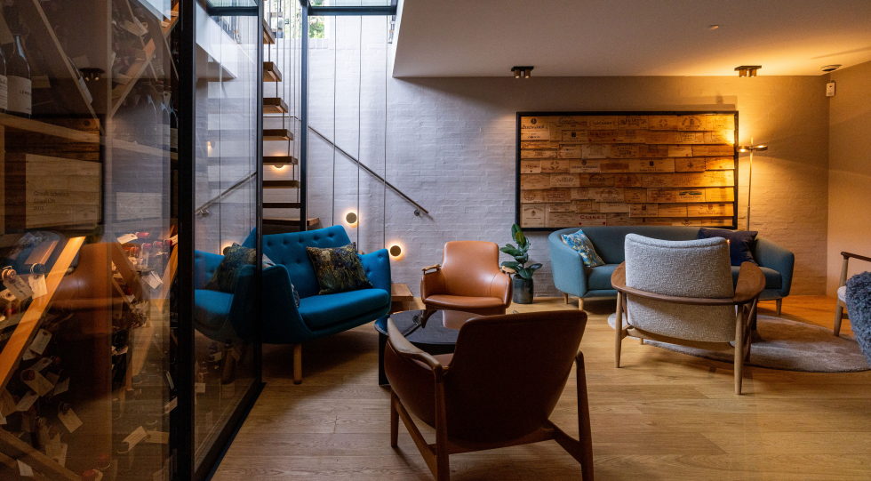 Interior of Pearl By Paul Proffitt, Kruså, Denmark.