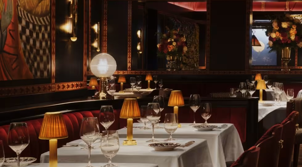 Carbone London, a restaurant in London, UK.