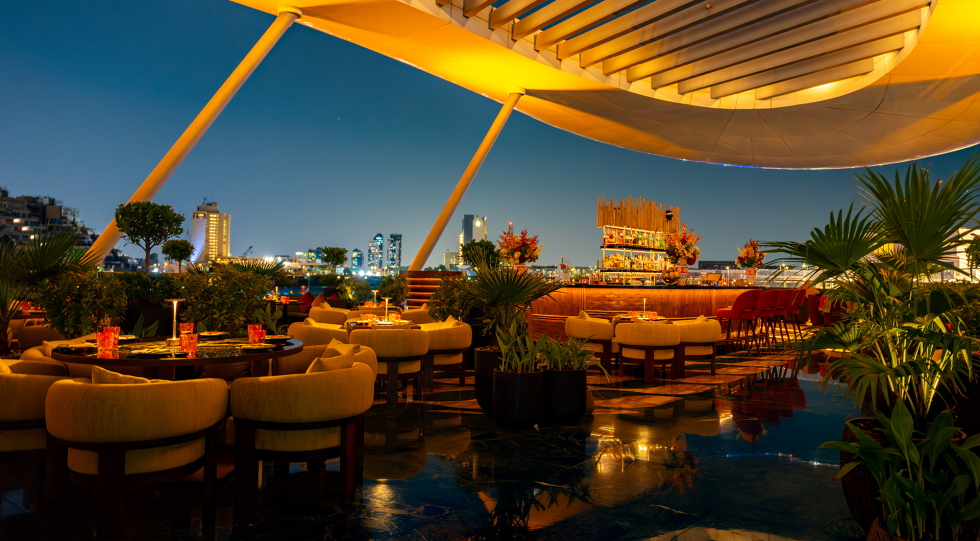 Interior at Sushisamba Abu Dhabi, United Arab Emirates.