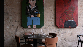 Alta, a restaurant in London, UK.