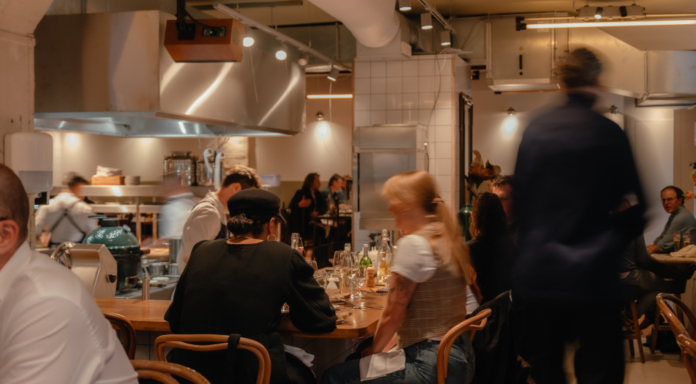 Kaagman & Kortekaas, a restaurant in Amsterdam, Netherlands.
