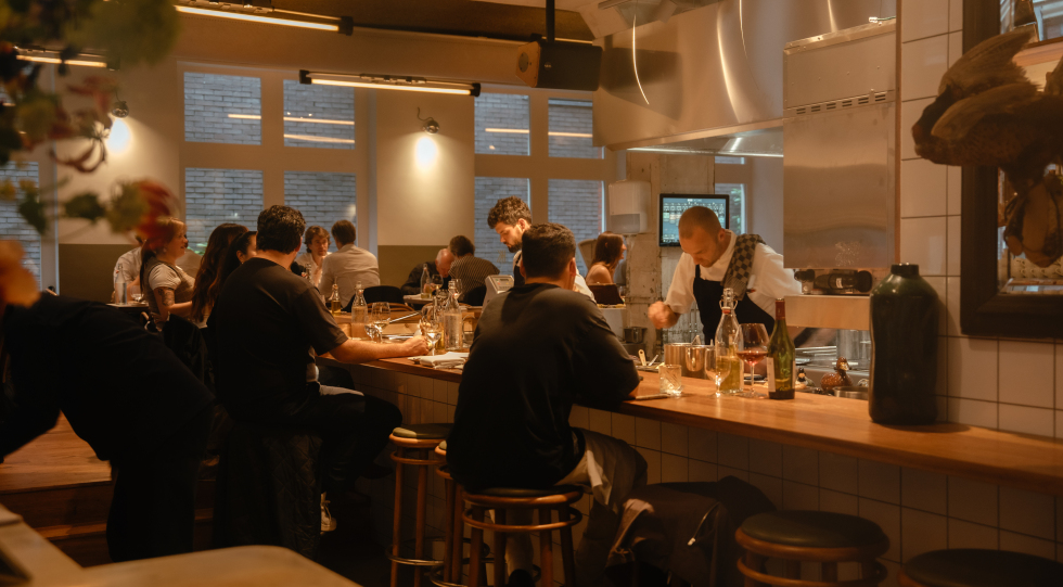 Kaagman & Kortekaas, a restaurant in Amsterdam, Netherlands.