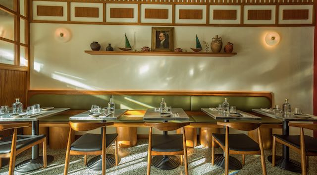 Vori, a restaurant in London, UK.