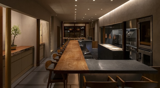 MOKO, a wine bar in Kyoto, Japan.