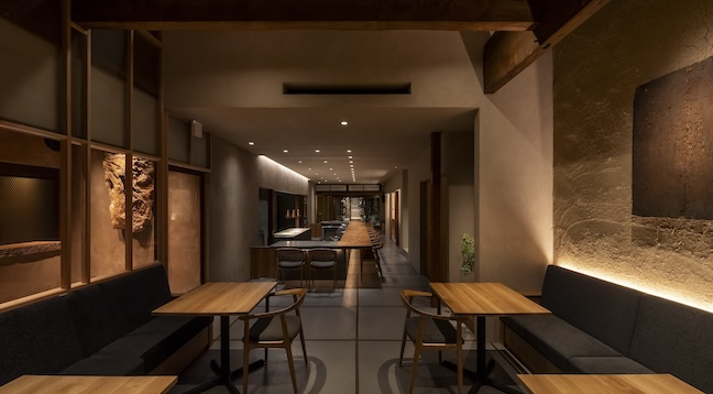 MOKO, a wine bar in Kyoto, Japan.