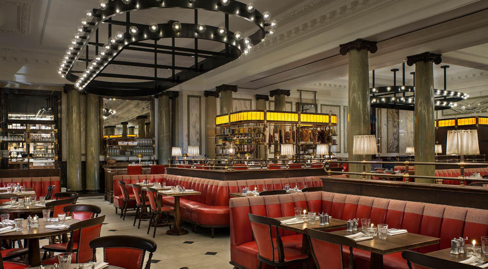 Holborn Dining Room, a hotel in London, UK.