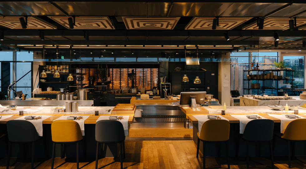 Restaurant Wils, a wine bar in Amsterdam, Netherlands.