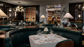 Interior of Don's Prime restaurant, Las Vegas, USA.