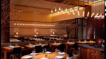Interior of Craftsteak restaurant, Las Vegas, USA.