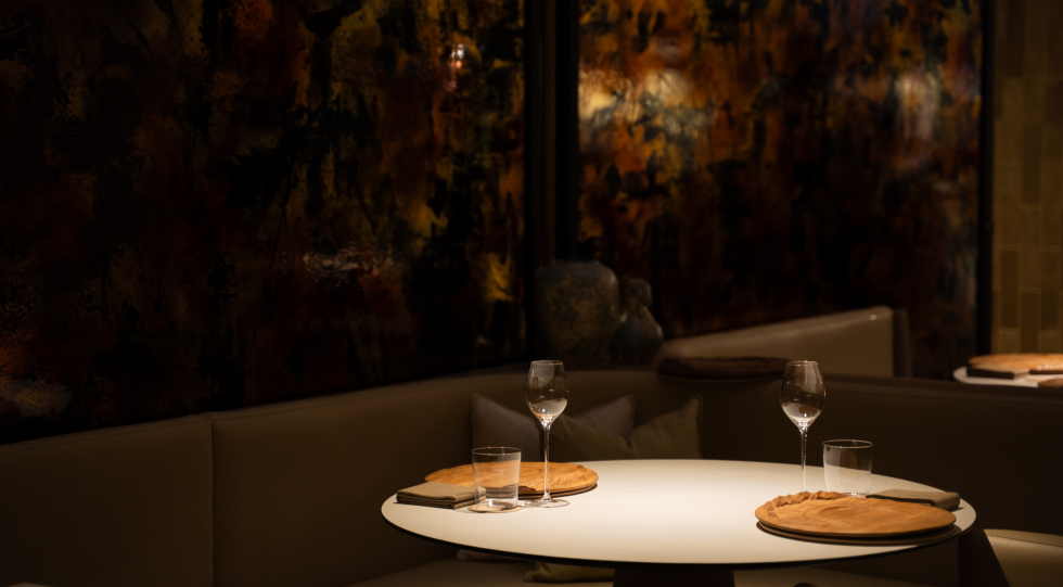 Dining room at  Upstairs Tasting Room, Ho Chi Minh City, Vietnam.