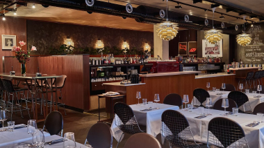 Restaurant La Fonda , a wine bar in Cologne, Germany.