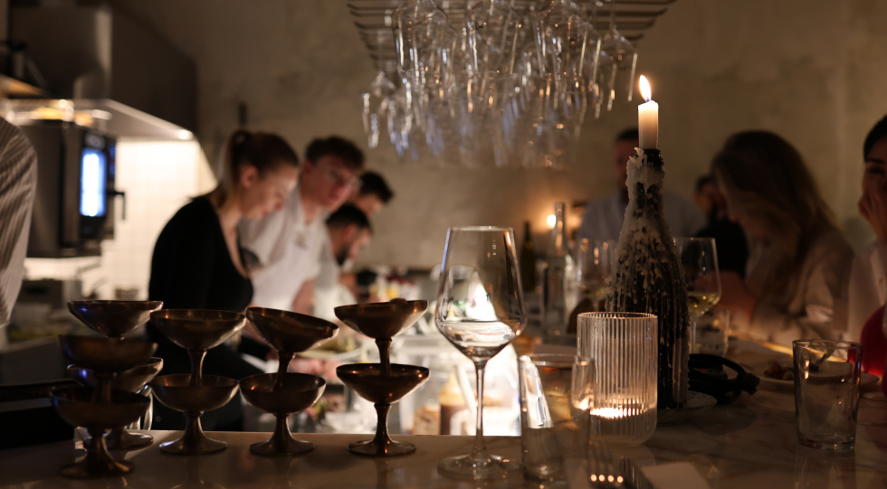 MUSA BAR , a wine bar in Warsaw, Poland.