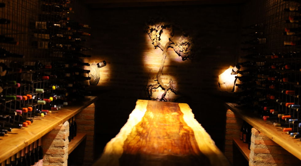 Interior of Fuente Toscana, Ovalle, Chile.