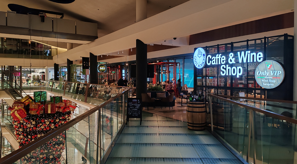 Wine Shop Sarajevo Only VIP, a wine bar and winery in Bosnia and Herzegovina.