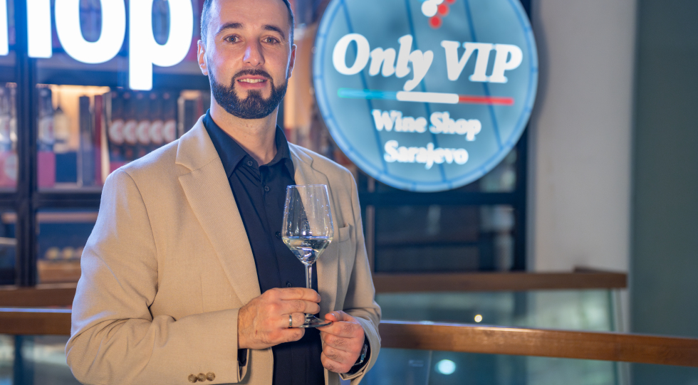 Wine Shop Sarajevo Only VIP, a wine bar and winery in Bosnia and Herzegovina.