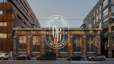Street View of Officine Brera, Helsinki, Finland.