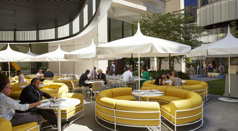 Terrace at Photo courtesy of The Wine Bar at The International, Sydney, Australia.