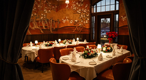 Interior of Little Betty Steak Bar, Mountain Brook, Alabama.
