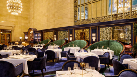 Palladino's Steak & Seafood House, a restaurant in New York City, USA.