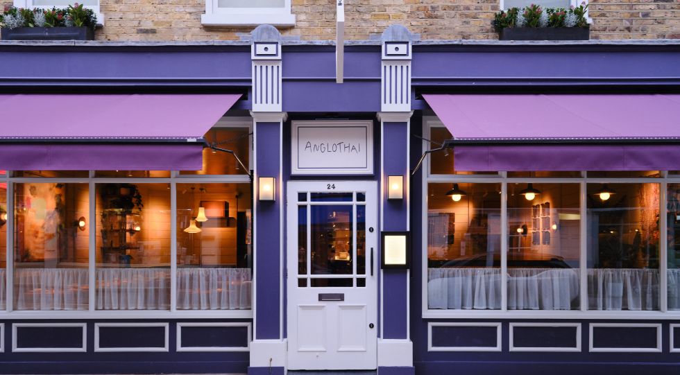Exterior of AngloThai, London, UK.