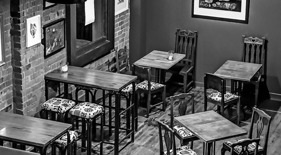 Interior of The Cellar Dunedin, New Zeeland.