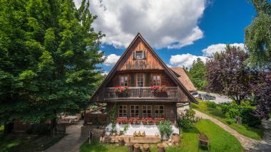 Exterior of Wirtshaus Jagawirt, St. Stefan ob Stainz, Austria.