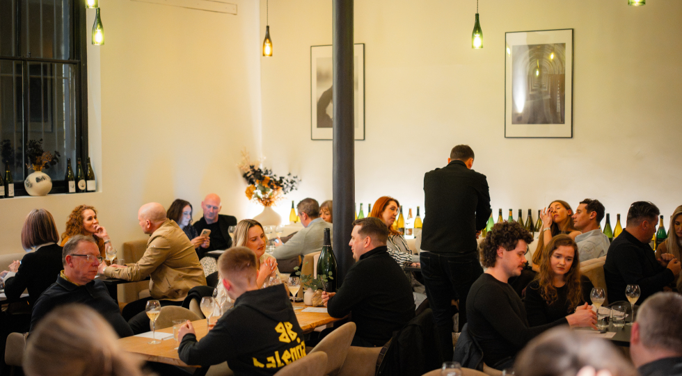 Interior of Portfolio MCR, Manchester, UK.