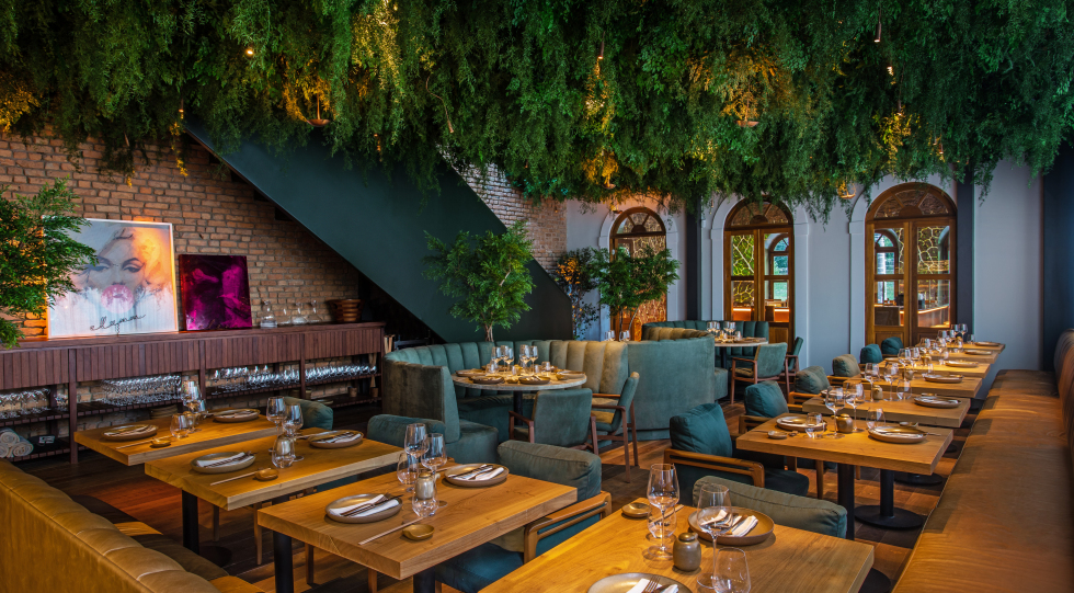Elena Horto, a restaurant in Rio de Janeiro, Brazil.