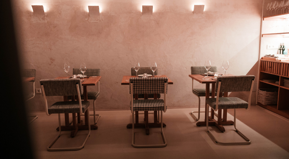 Vinology Zurbano, a wine bar and restaurant in Madrid, Spain.