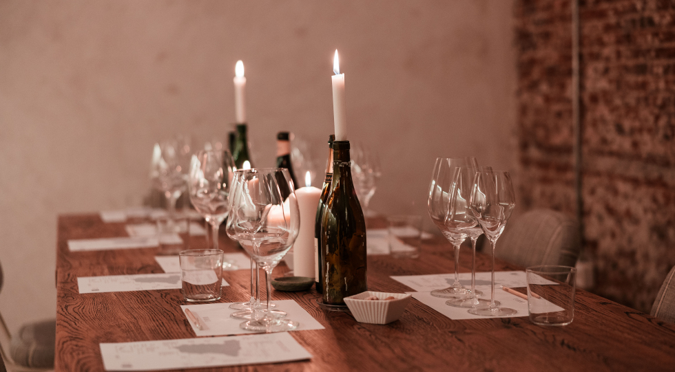 Vinology Zurbano, a wine bar and restaurant in Madrid, Spain.