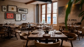 Interior of Tannin, Cape Town, South Africa.