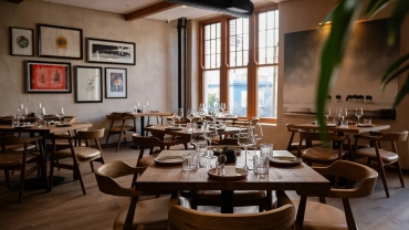 Interior of Tannin, Cape Town, South Africa.