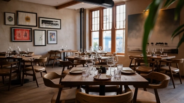 Interior of Tannin, Cape Town, South Africa.