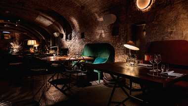 Cantina Piemontese, a restaurant in Milan, Italy.