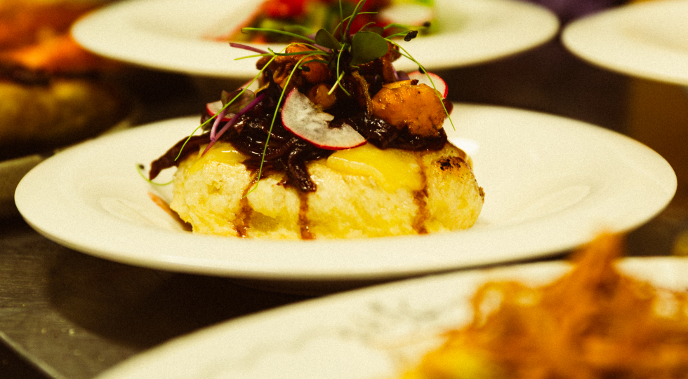 Mazra'a, a wine bar and restaurant in Stockholm, Sweden.