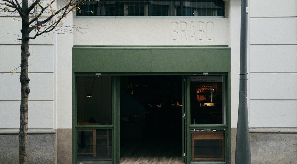 Exterior of Brabo, Barcelona, Spain.