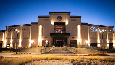 Exterior of Roth's Sea and Steak, Colorado Springs, Colorado, USA.