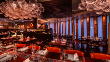 Amaya, a restaurant in London, UK.