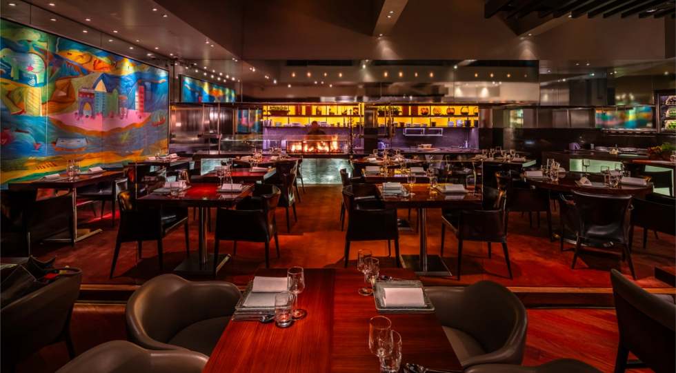 Amaya, a restaurant in London, UK.