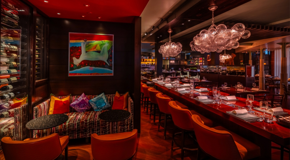 Amaya, a restaurant in London, UK.