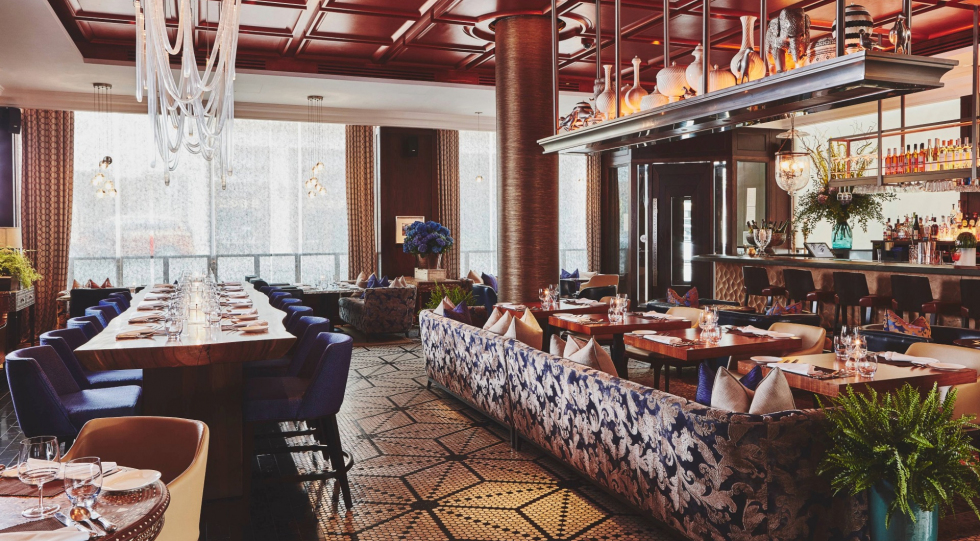 Chutney Mary, a restaurant in London, UK.