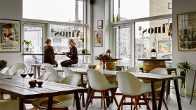 Vinøs, a wine bar and restaurant in København K, Denmark.