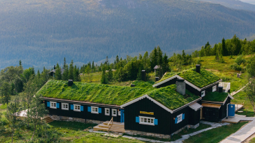 Exterior view of Hållfjället, Ottsjö, Sweden.
