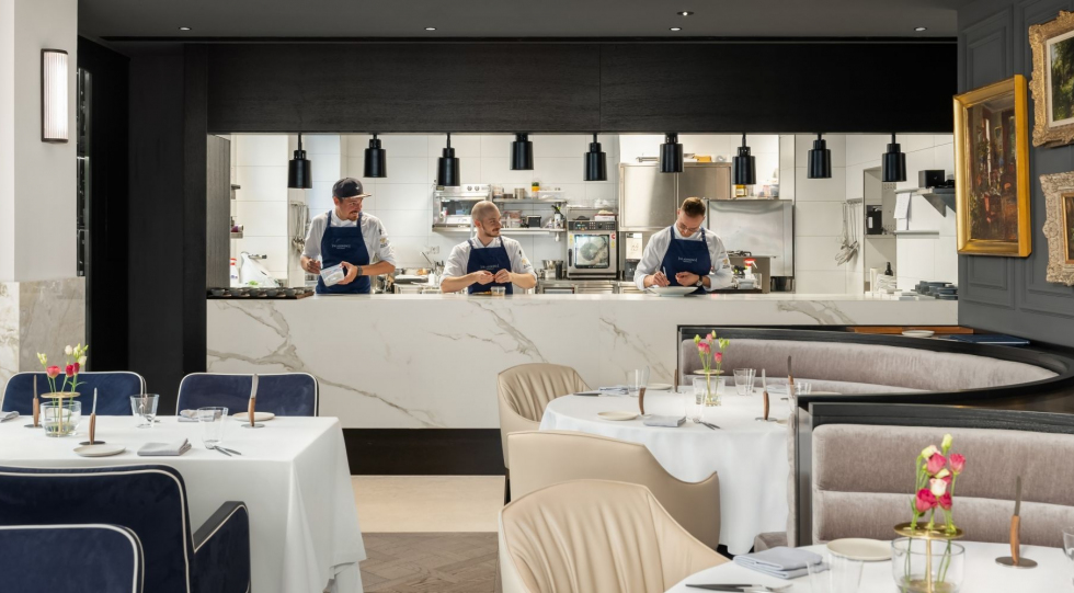 The Glasswing, a hotel and restaurant in Wiener Gemischter Satz, Vienna, Austria.