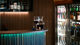 Facit Bar, a wine bar in Umeå, Sweden.